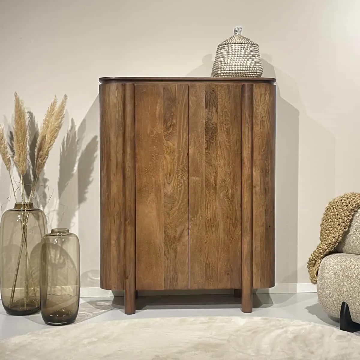 Salano Storage Cabinet 150 cm - Livingfurn