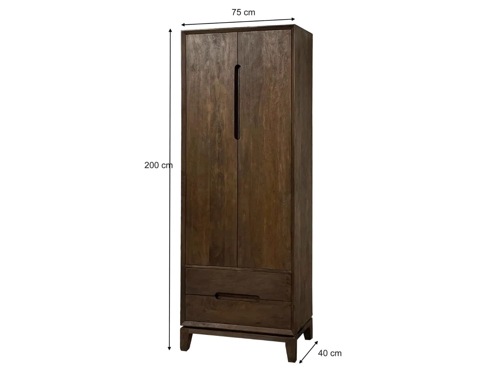 Cortez Storage Cabinet 75cm - Livingfurn