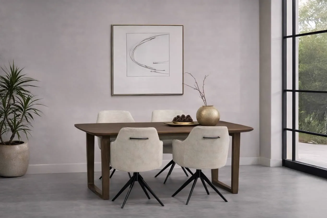 Cortez Dining Table 200 cm - Livingfurn
