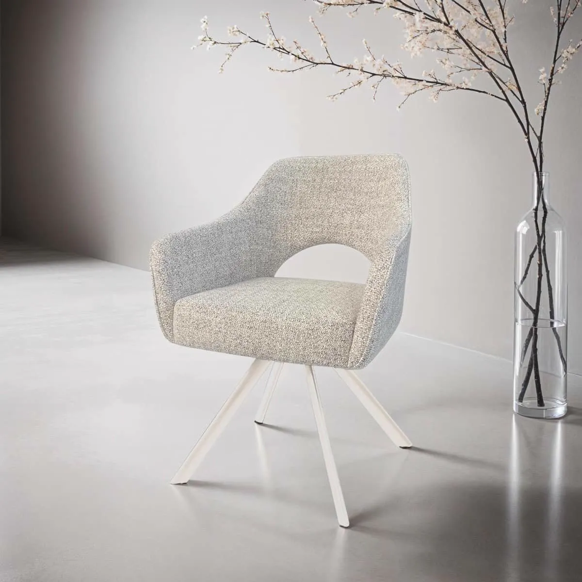 Dining Chair Helen Sand Natural - Livingfurn