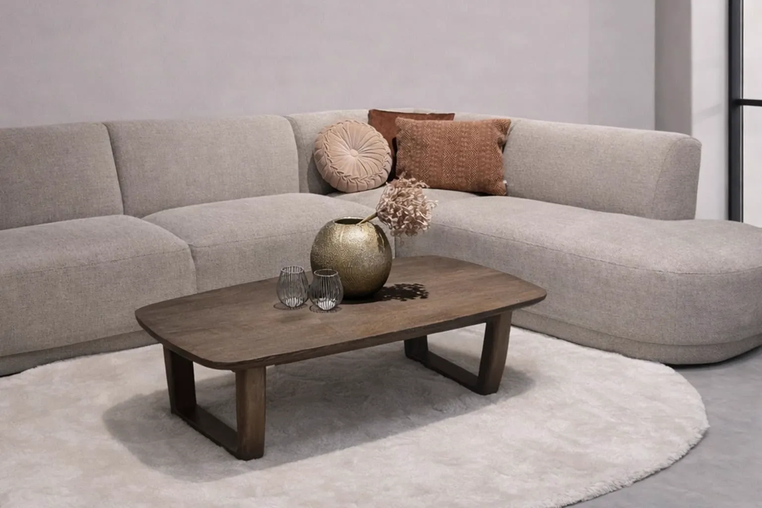 Cortez Coffee Table 130cm - Livingfurn
