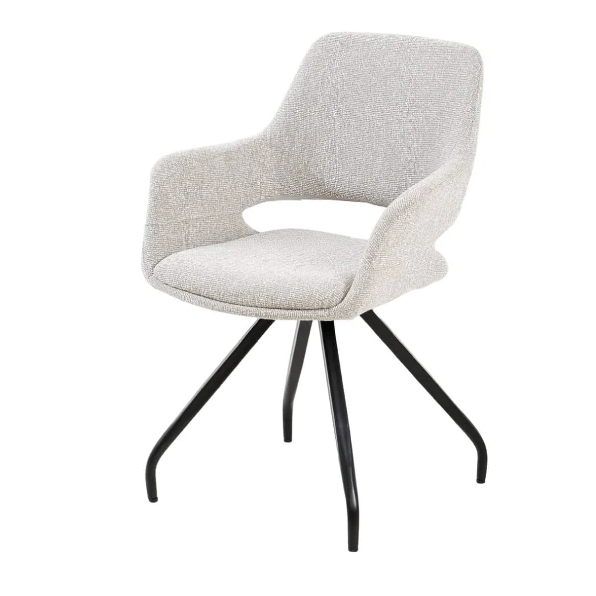 Capp Dining Chair Beige Lodge - Livingfurn