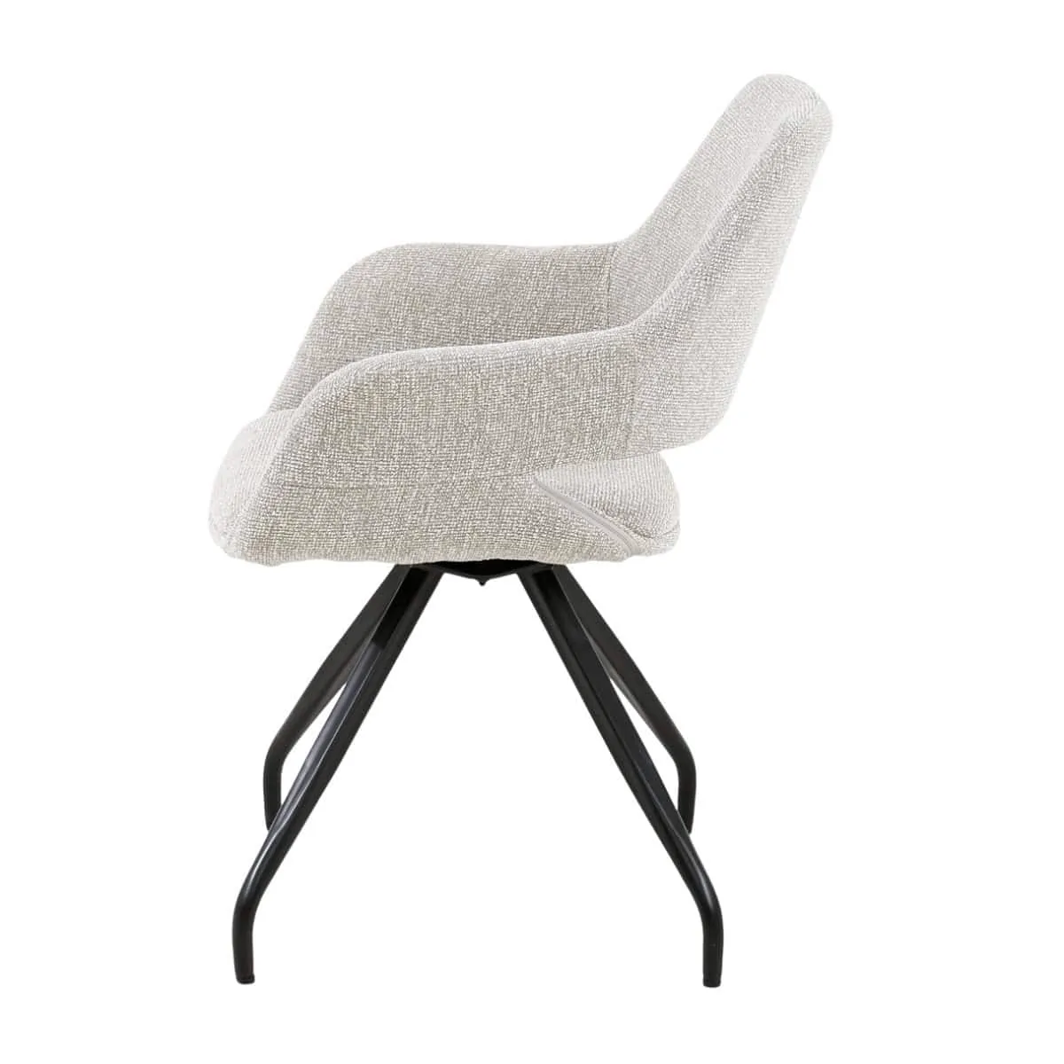 Capp Dining Chair Beige Lodge - Livingfurn