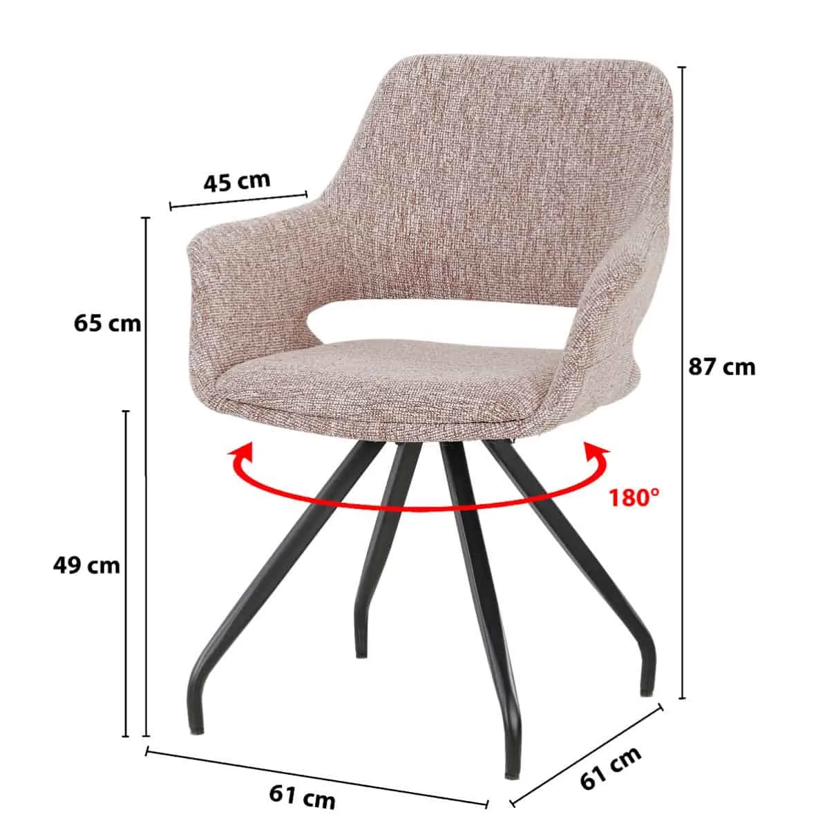 Dining chair Capp Blossom Lodge - Livingfurn