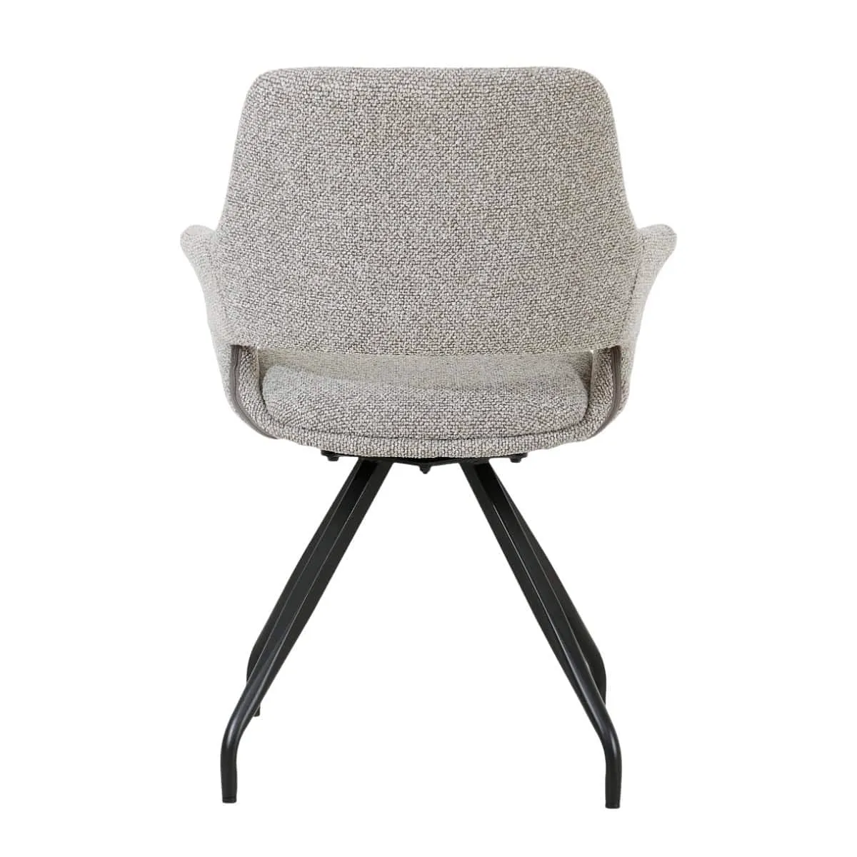 Capp Dining Chair Taupe - Livingfurn