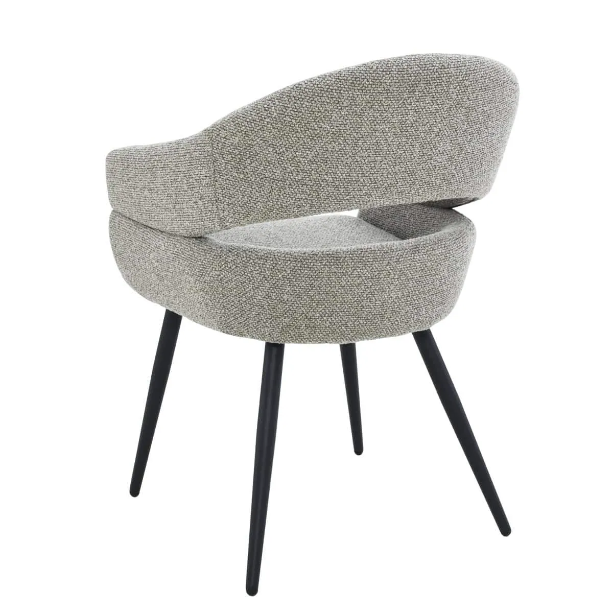 Dining chair Megan Taupe - Livingfurn