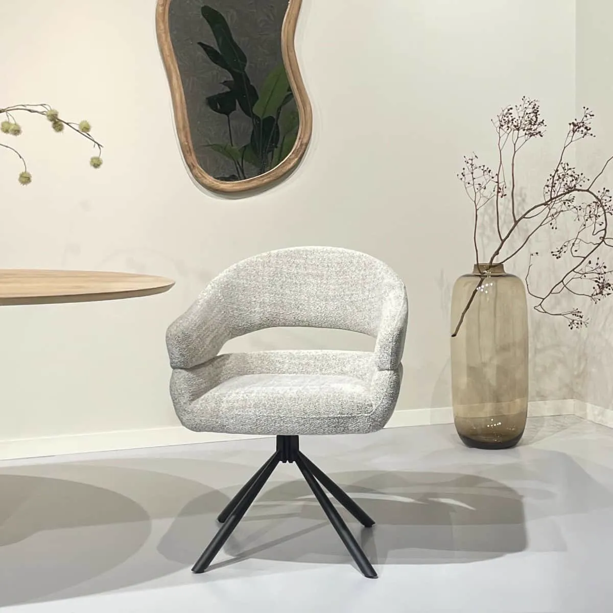 Dining chair Linn Bisque Oasis - Livingfurn