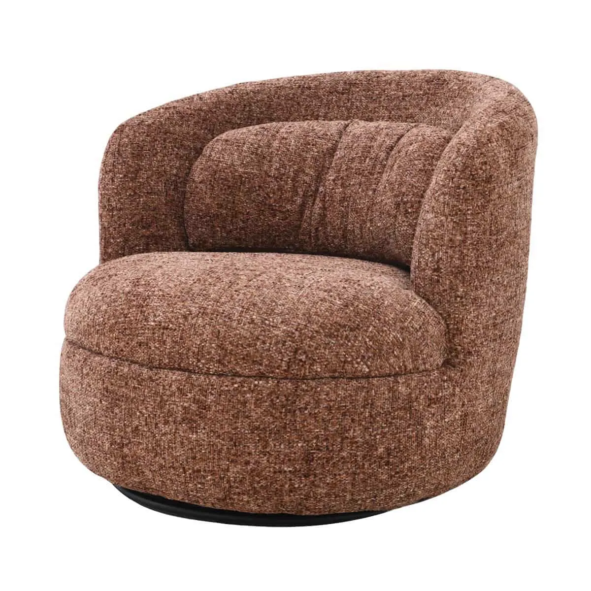 Britt Bordeaux Armchair - Livingfurn
