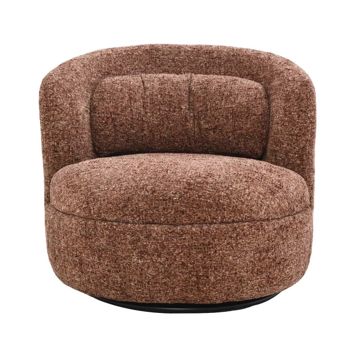 Britt Bordeaux Armchair - Livingfurn