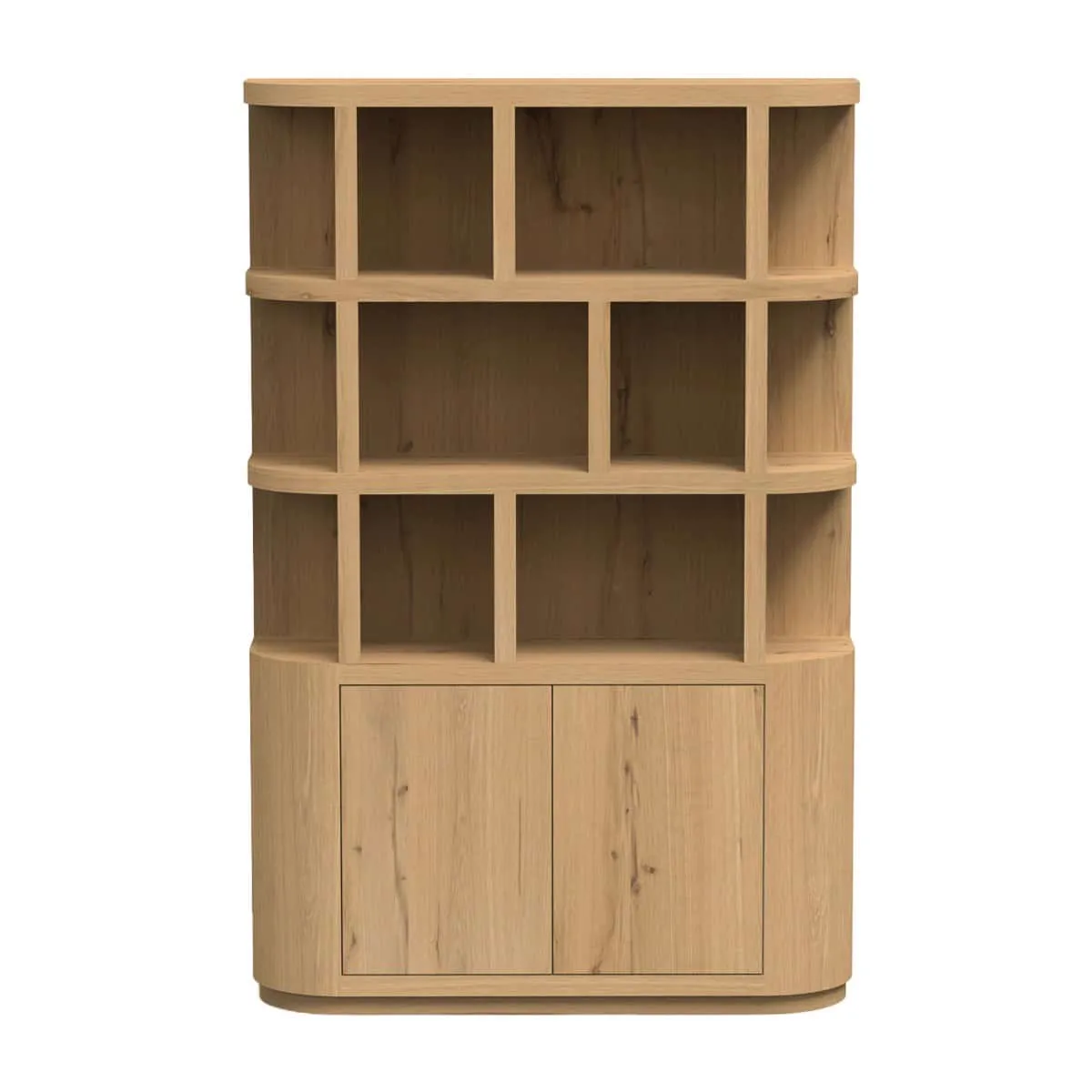 Novero Bookcase 145cm - Livingfurn