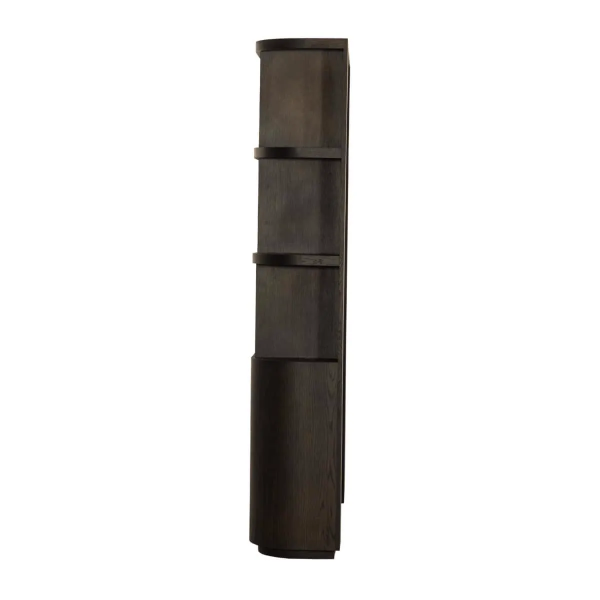 Novero Bookcase Espresso 145cm - Livingfurn