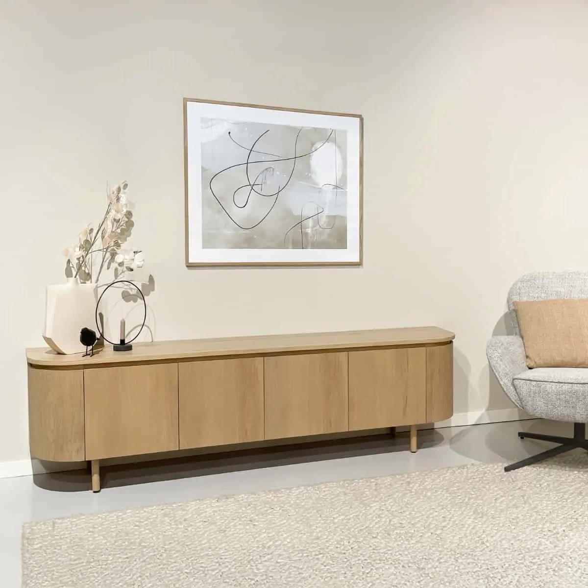 TV Unit Tobago 210cm - Livingfurn