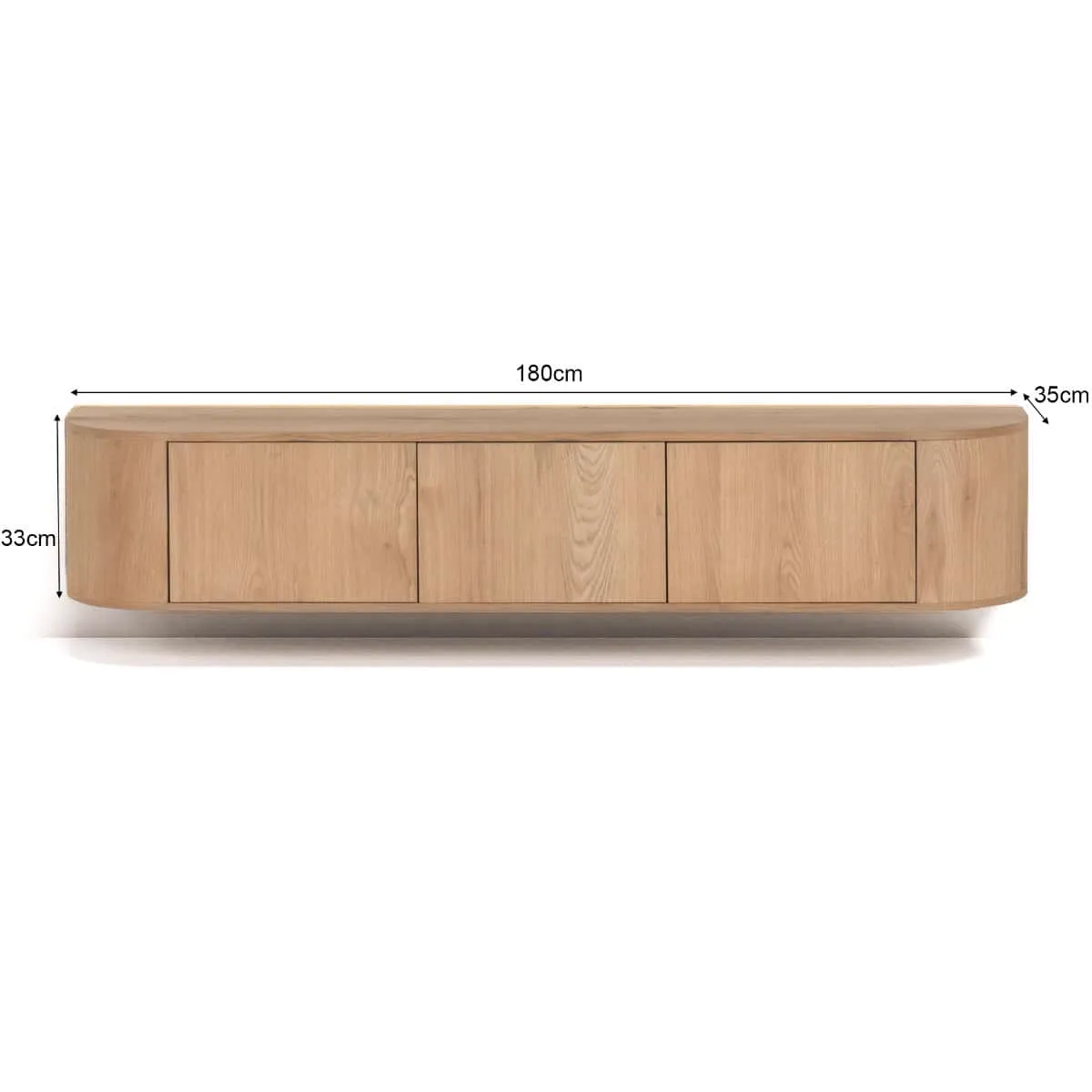 Floating TV Unit Novero 180cm - Livingfurn
