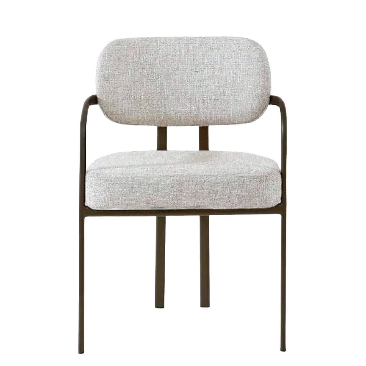 Milan Dining Chair Beige - Livingfurn