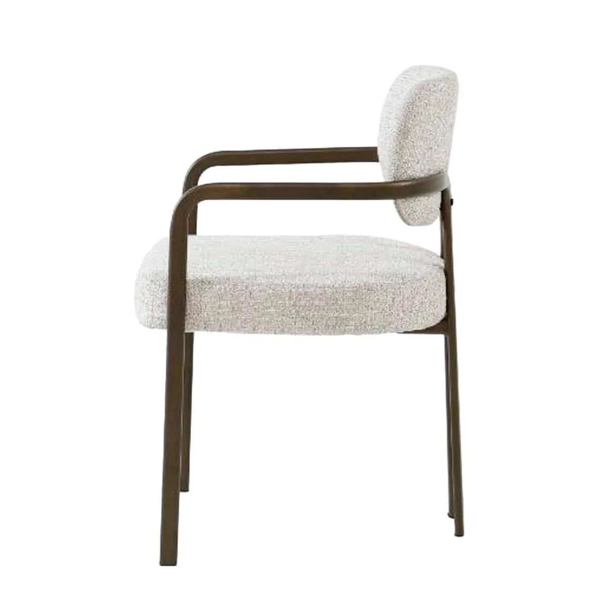 Milan Dining Chair Beige - Livingfurn