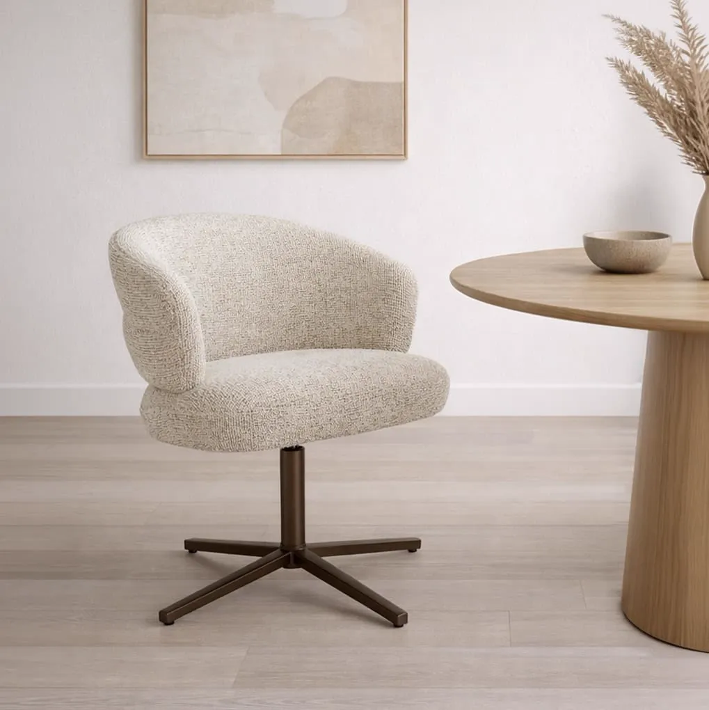 Dining chair Blake Beige - Livingfurn