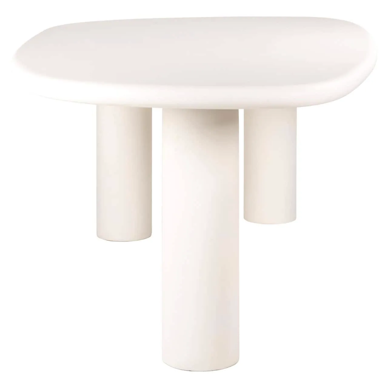Esstisch Bloomstone white 235 auf weißem Hintergrund, mit einer Draufsicht auf den Tisch - Richmond Interiors