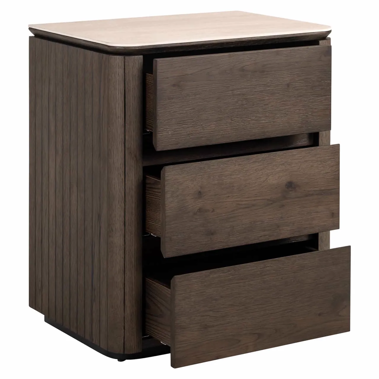Ritz brown Bedside Table - Richmond Interiors