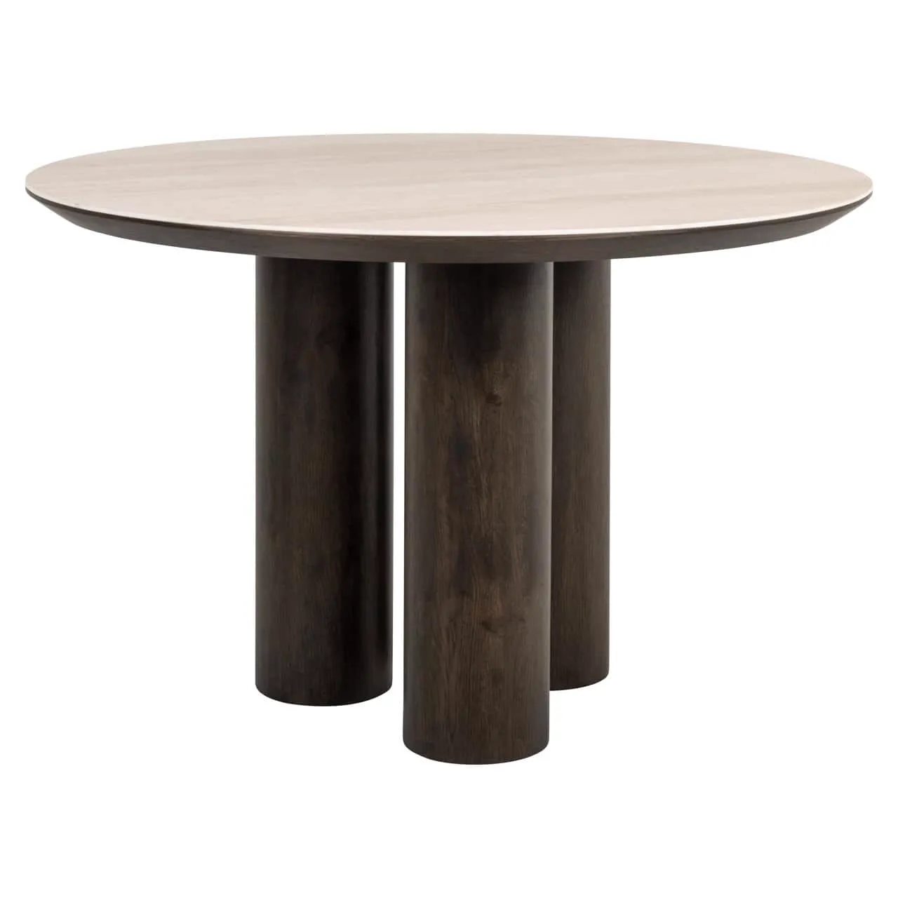 Ritz brown dining table 120Ø - Richmond Interiors