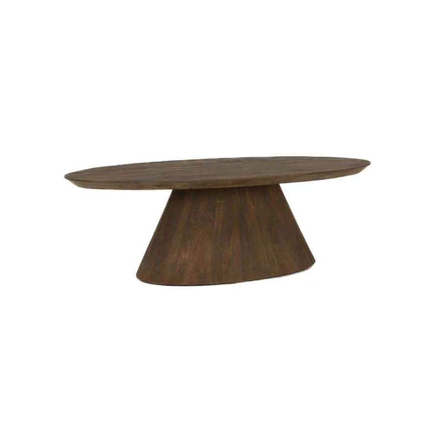 Coffee table Premana brown oval 135 cm - Tower Living