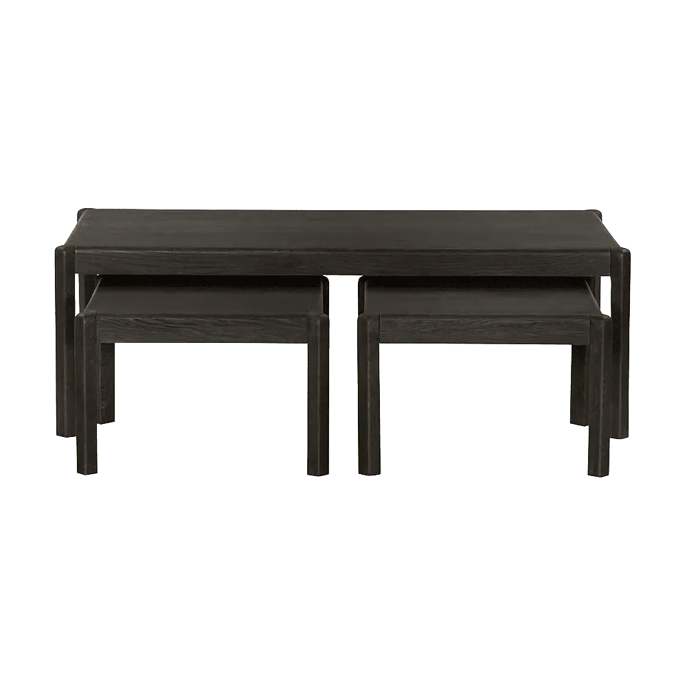 Amalfi Coffee Table and Side Table Set basalt from 50 cm - Tower Living