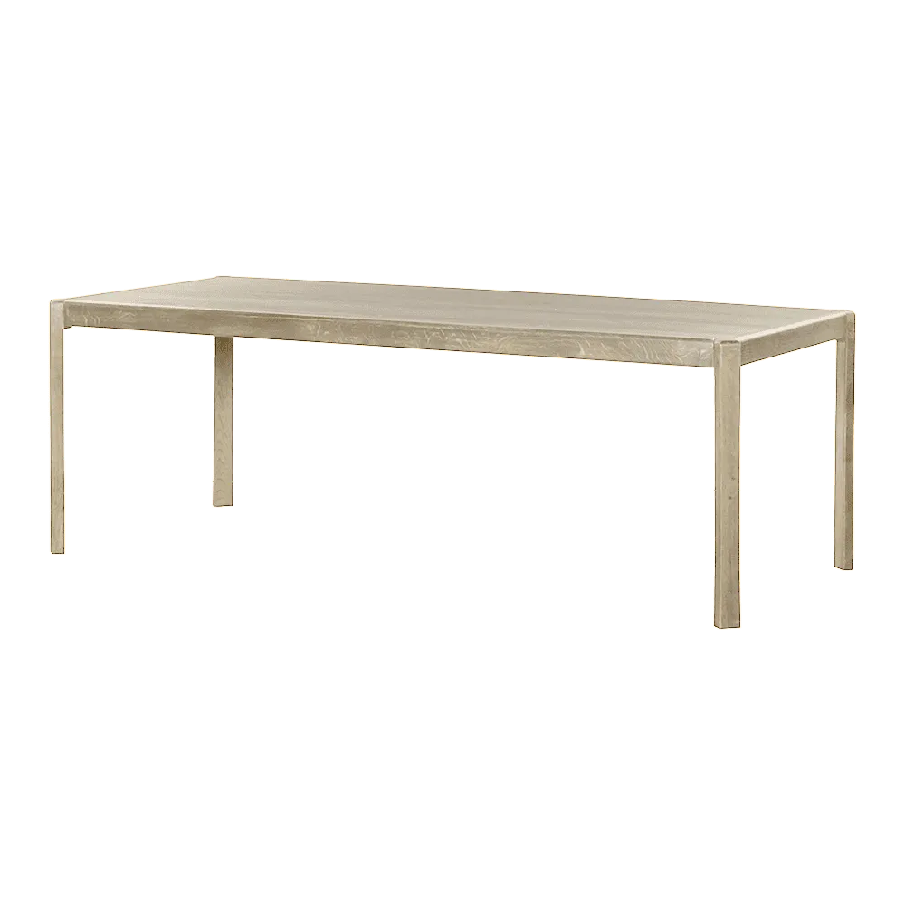 Amalfi Dining Table white wash - Tower Living