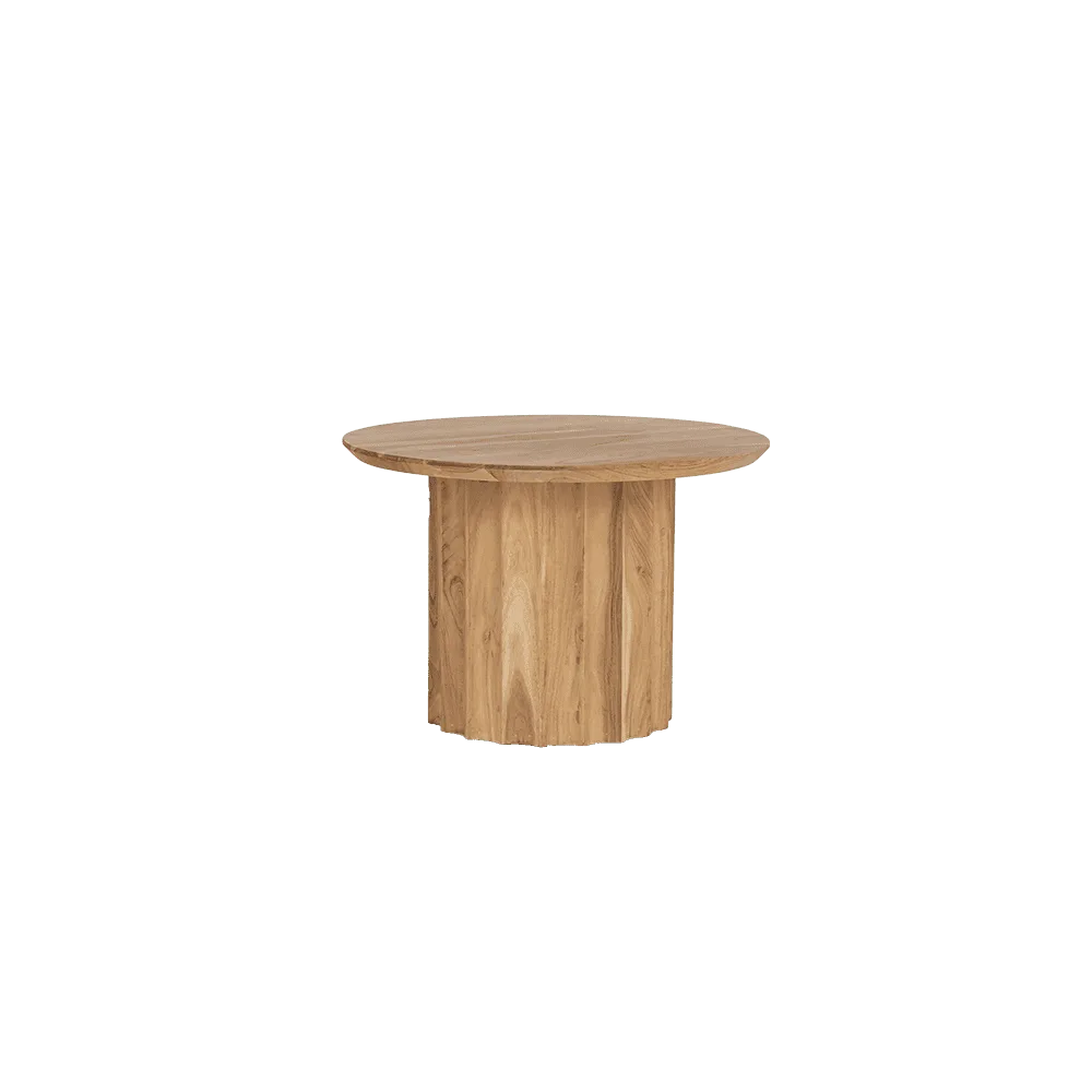 Coffee table Crotone set round 90ø / 60ø cm - Tower Living