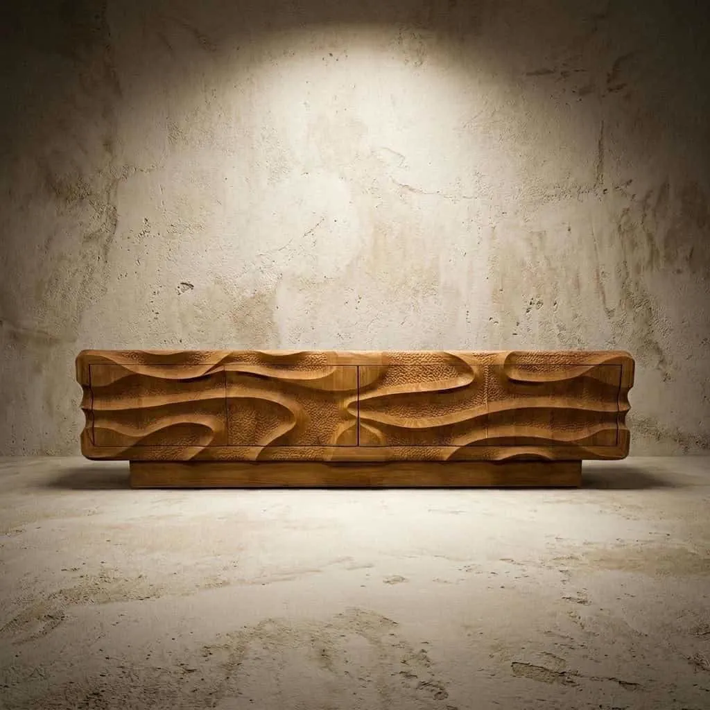 TV Sideboard Nyawa | Teak | 240cm - World of Brosi