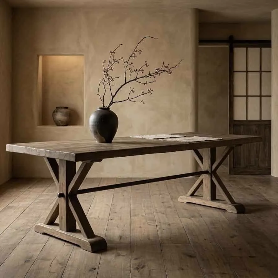 Klostertisch Riegel | Altes Teak