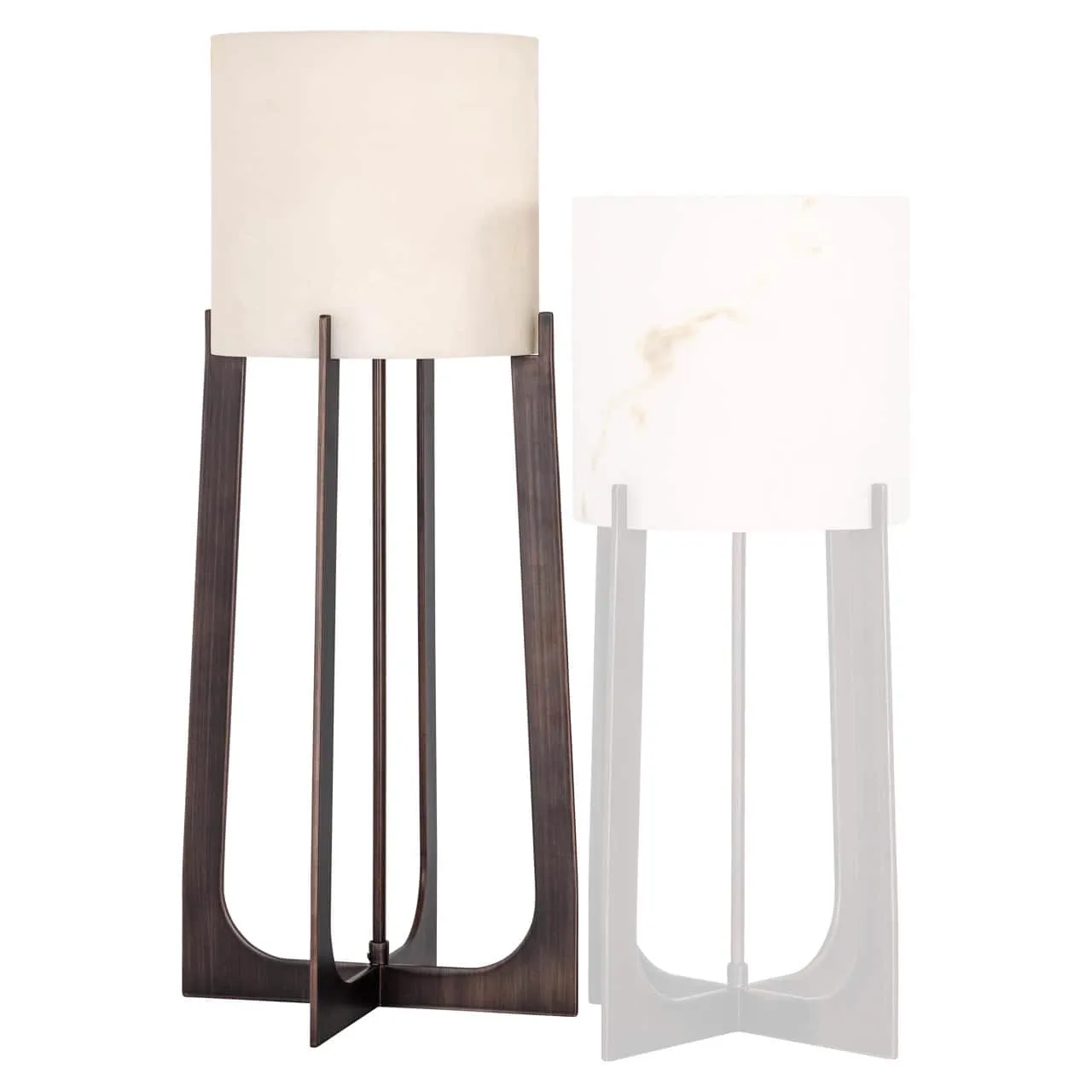 Loura table lamp bronze large - Richmond Interiors