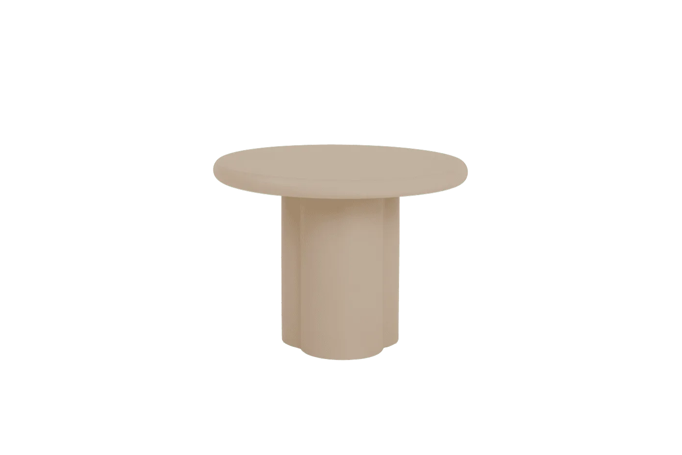 Melzo Side Table round beige 60 cm - Tower Living