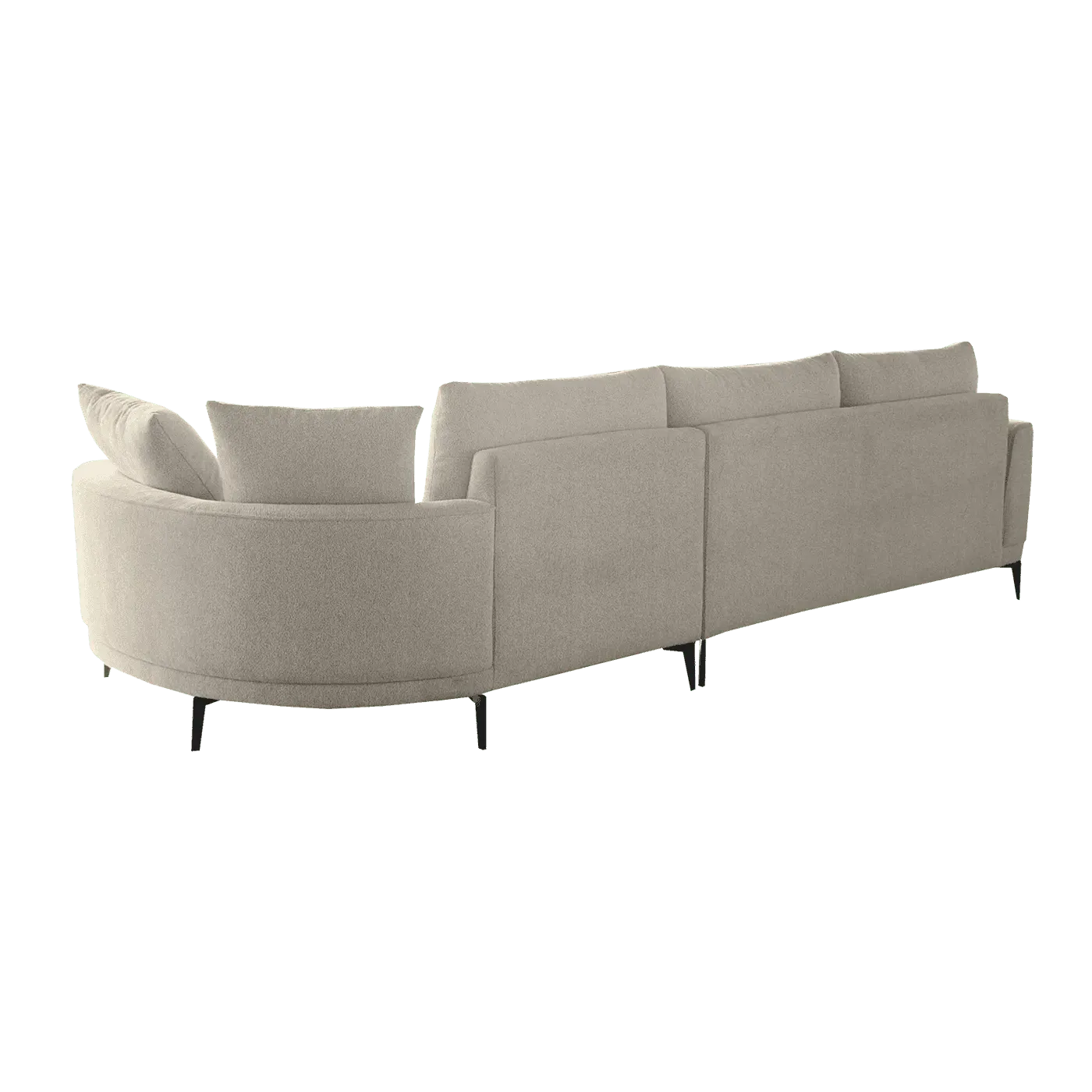 Prescot sofa with right chaise longue - Tower Living