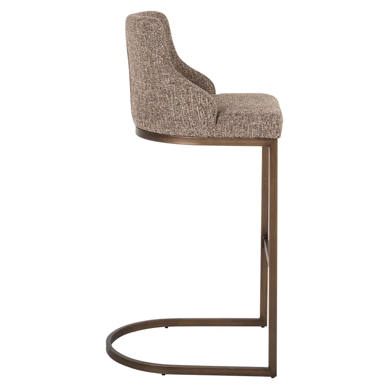 Bar stool Bolton brown tweed (set of 2) - Richmond Interiors