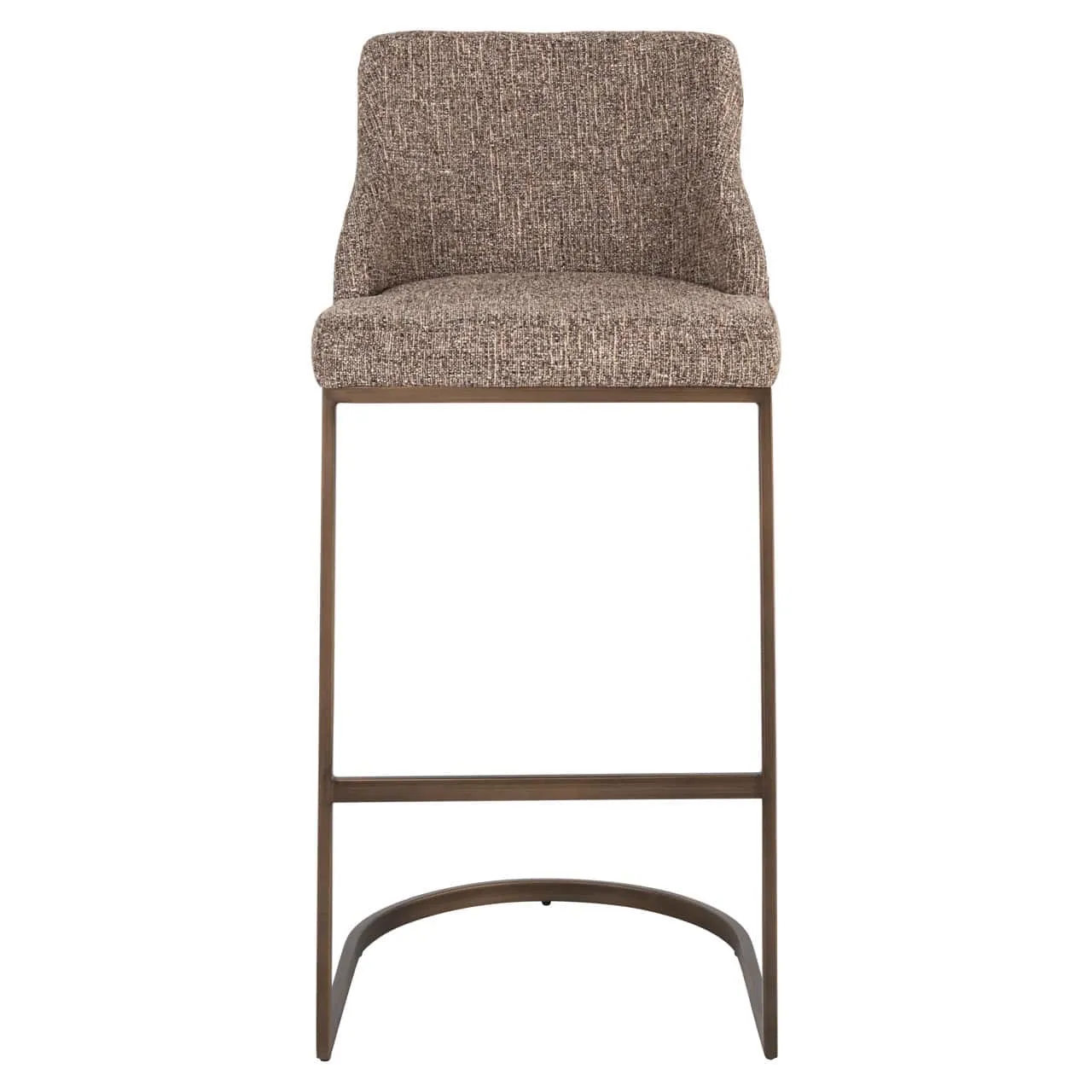 Bar stool Bolton brown tweed (set of 2) - Richmond Interiors