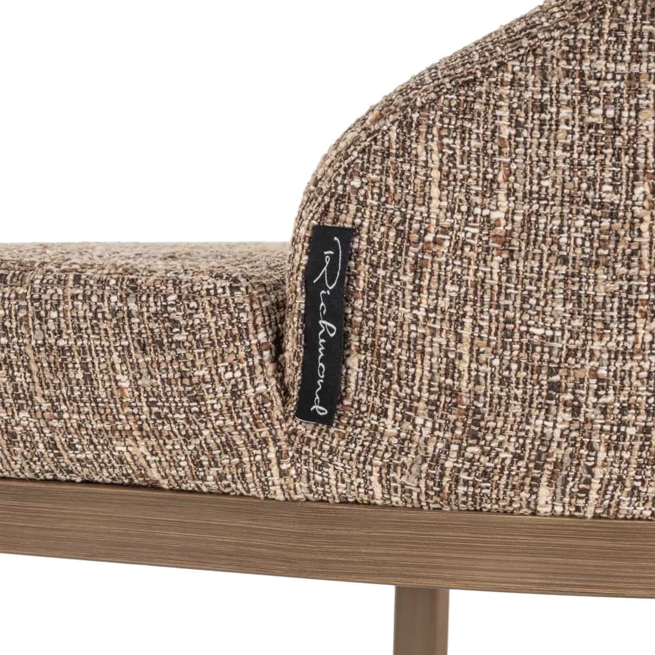 Bar stool Bolton brown tweed (set of 2) - Richmond Interiors