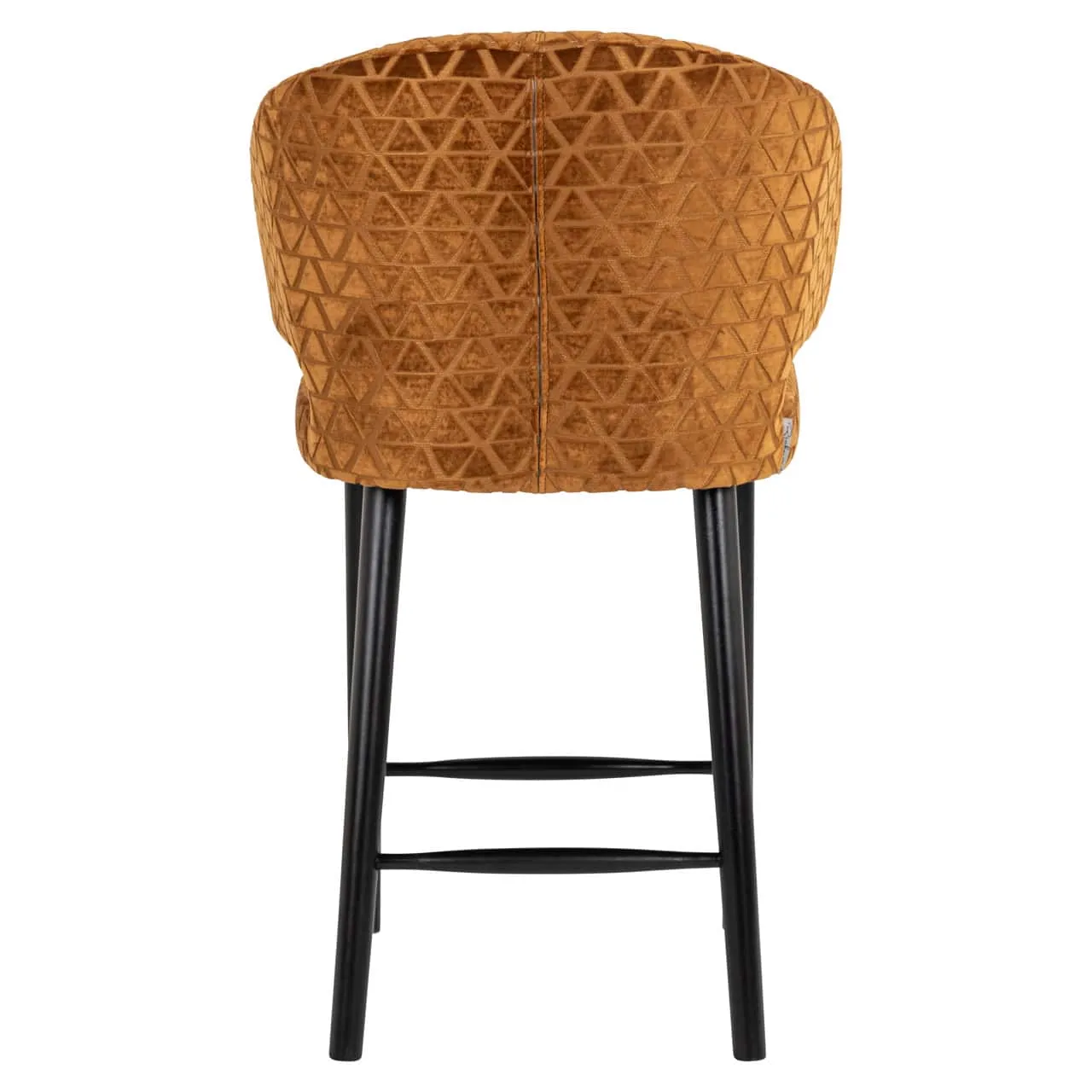 Counter Stool Indigo old gold triangle - Richmond Interiors