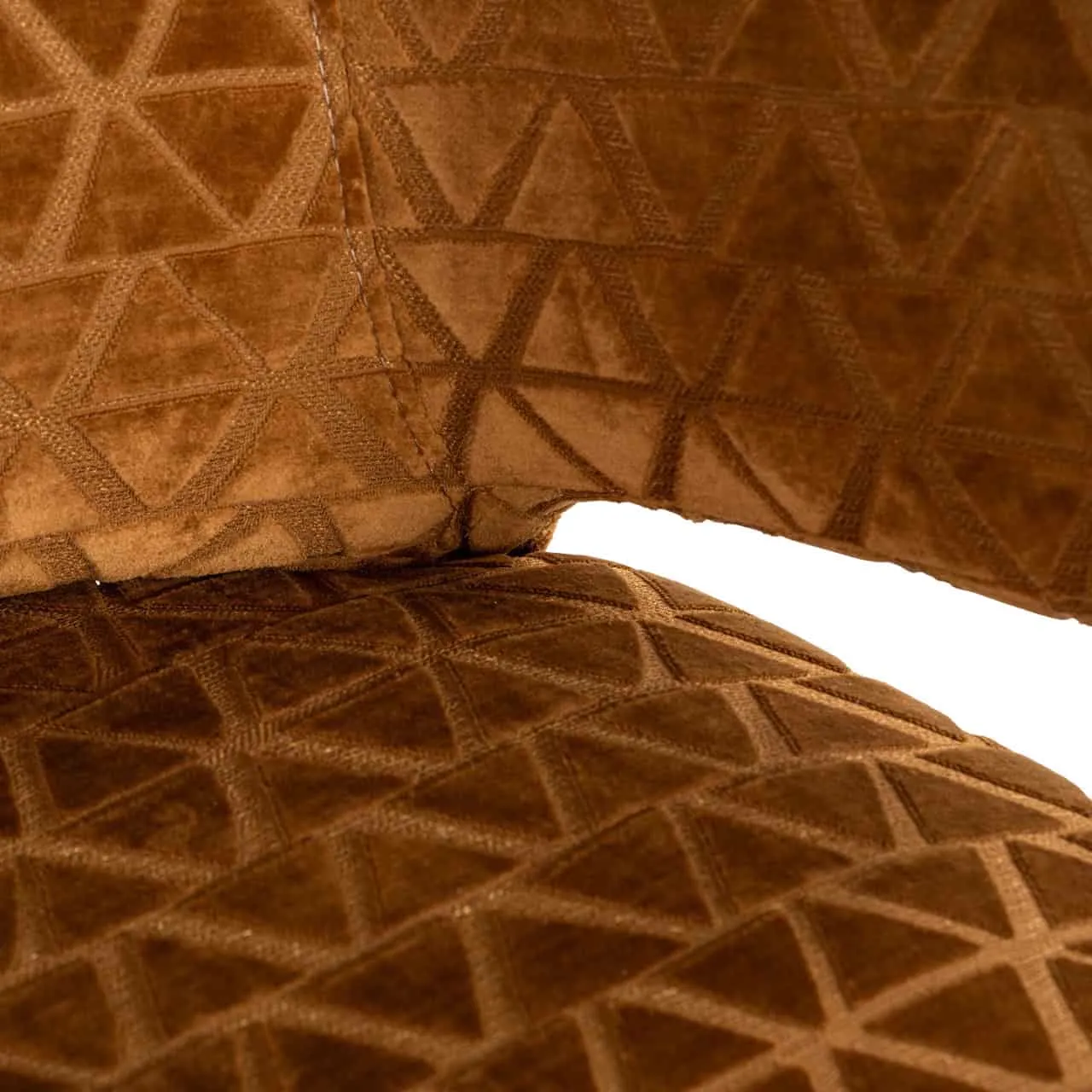 Counter Stool Indigo old gold triangle - Richmond Interiors
