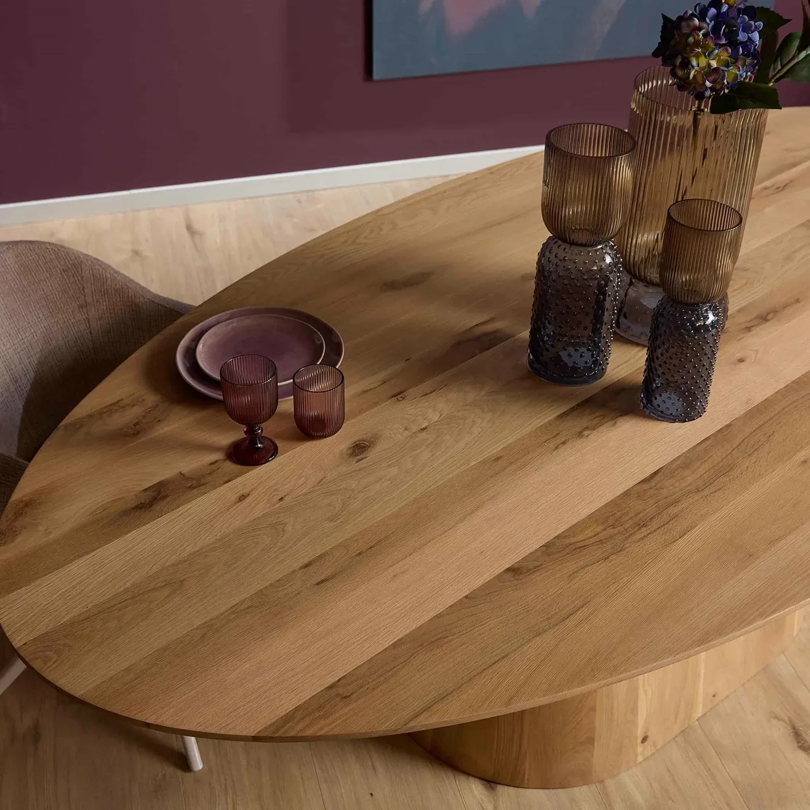 Riga Dining Table | 210 cm | Natural Oak - Starfurn