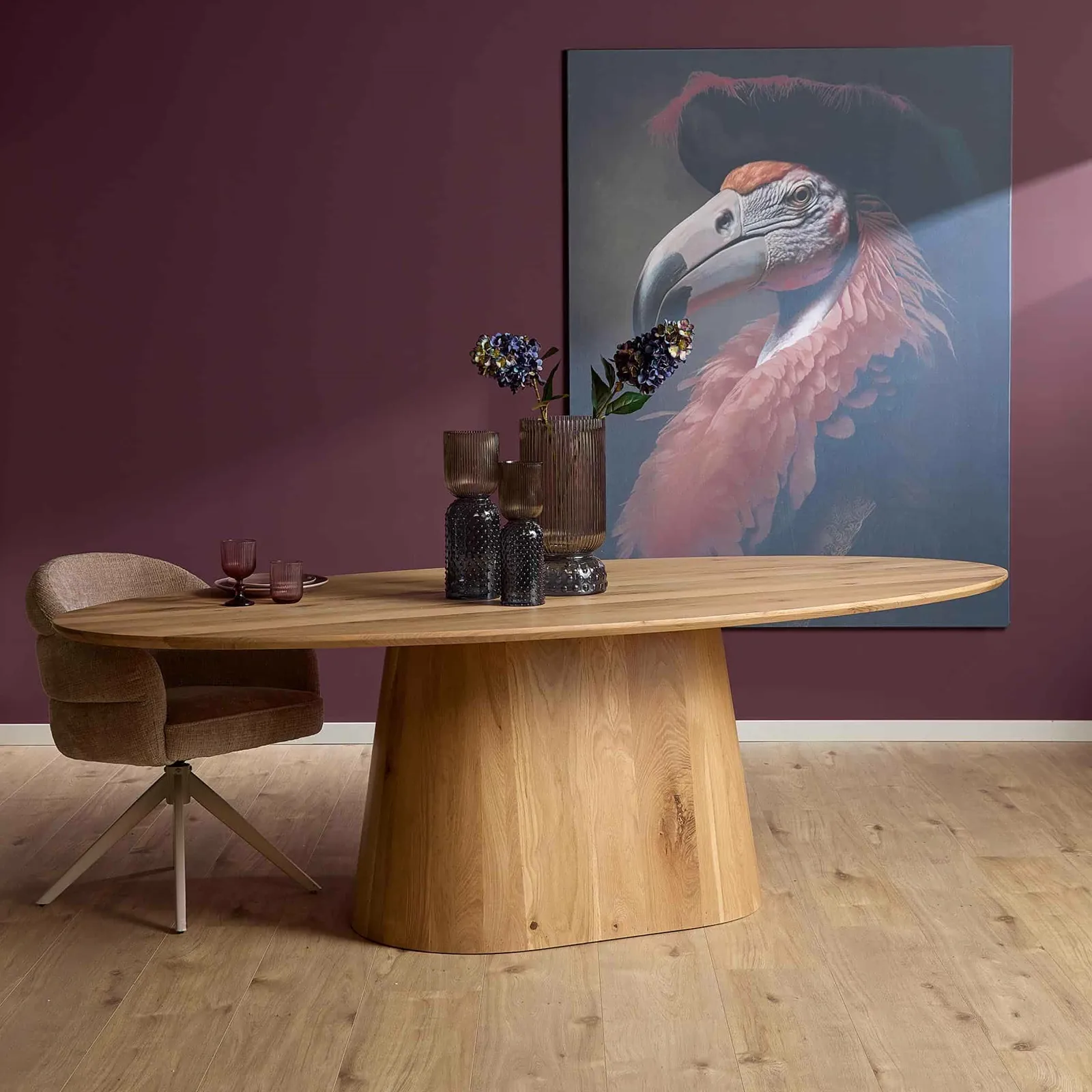 Dining Table Riga | 240 cm | Natural Oak - Starfurn