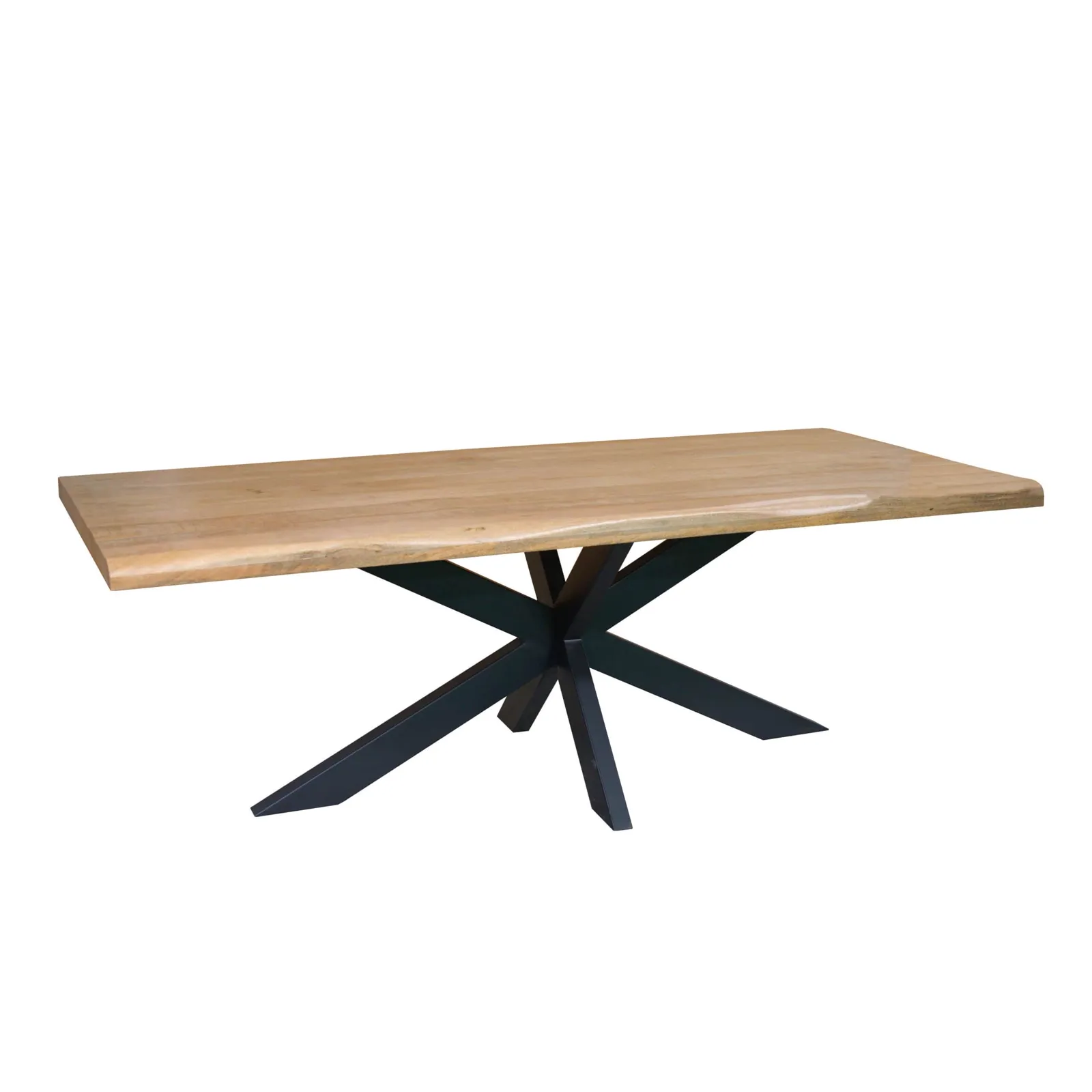 Dakota Tree Trunk Table Natural Mango Wood 220 cm - Starfurn