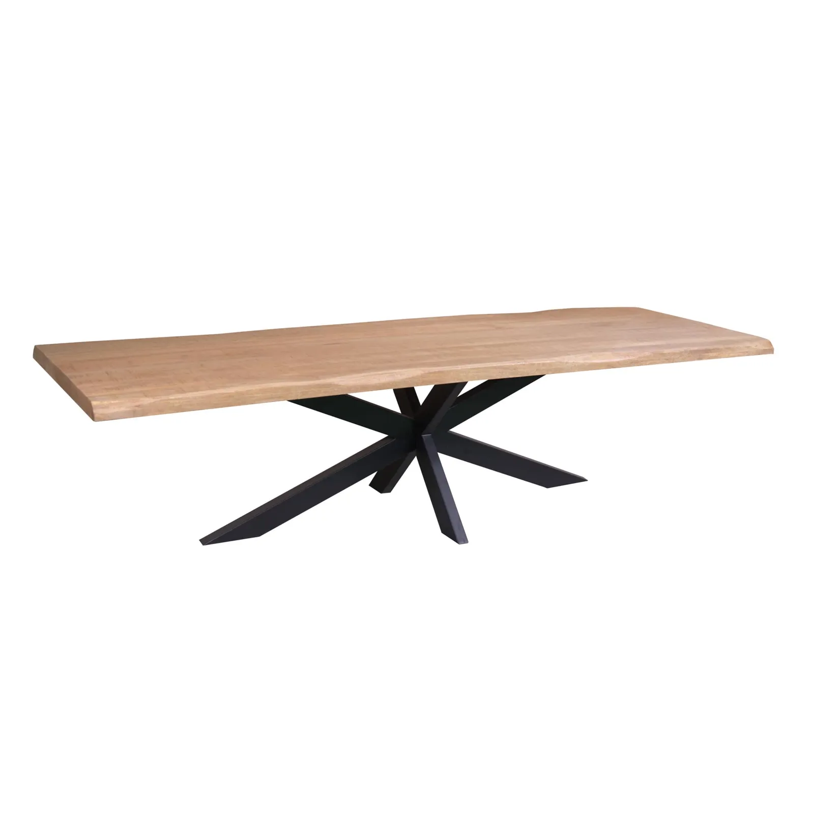 Dakota Tree Trunk Table Natural Mango Wood 300 cm - Starfurn