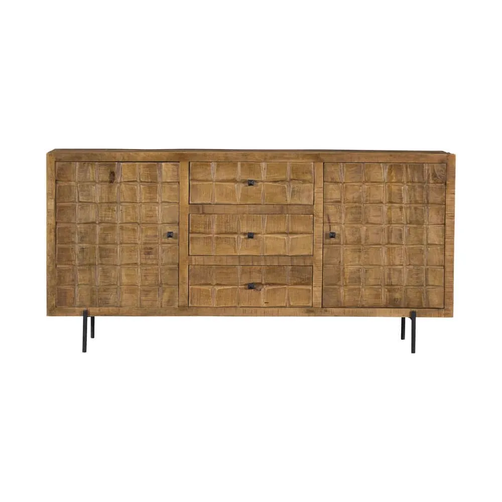 Sideboard Brandy Natural Mango Wood 160 cm - Starfurn