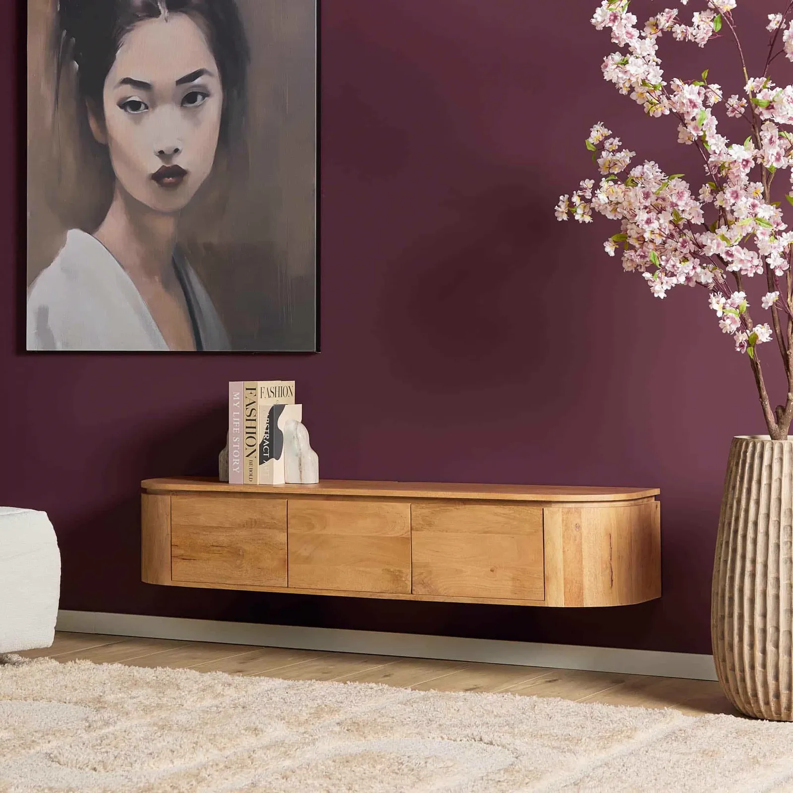 TV unit Excellent Natural | 160 cm - Starfurn