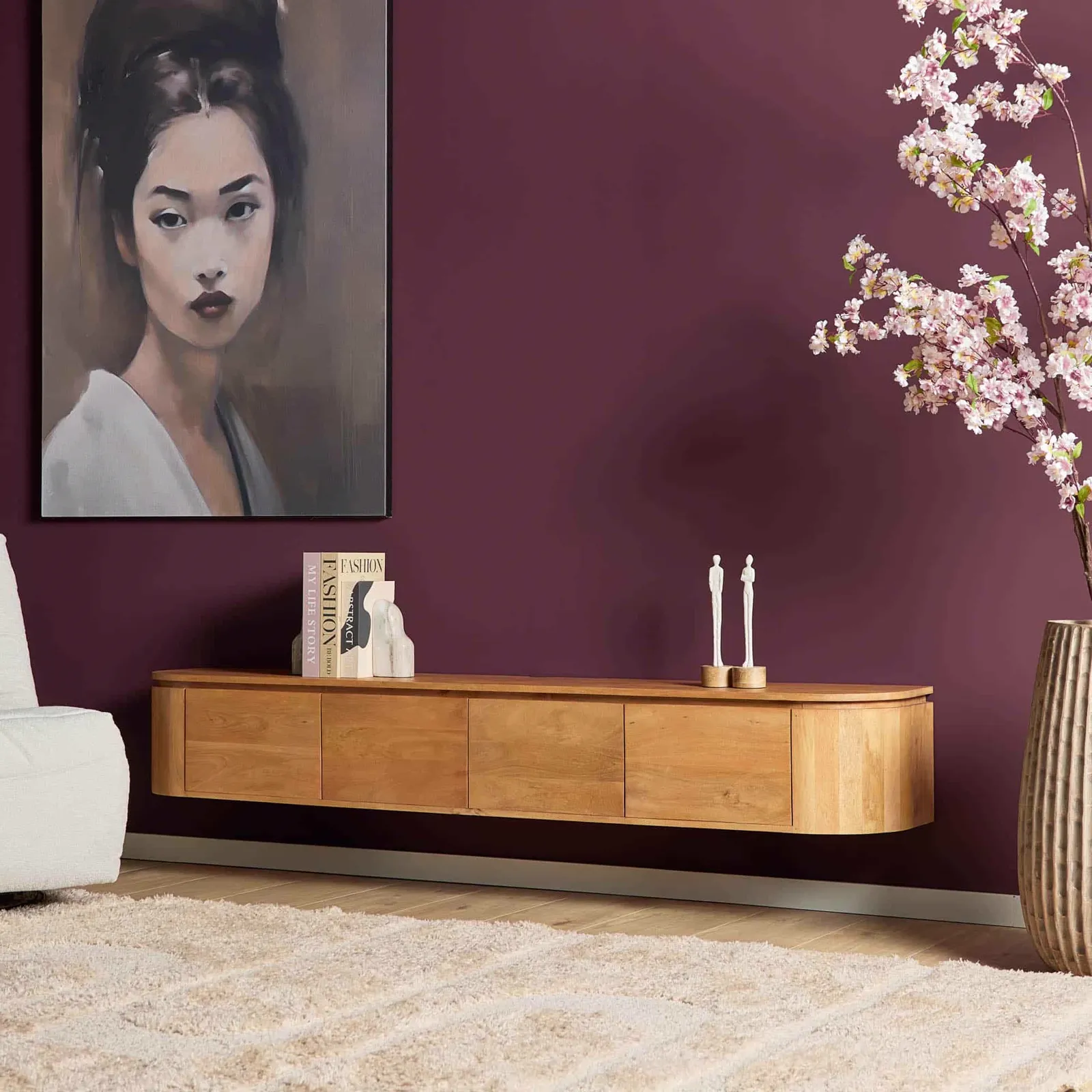 TV Unit Excellent Natural | 200 cm - Starfurn