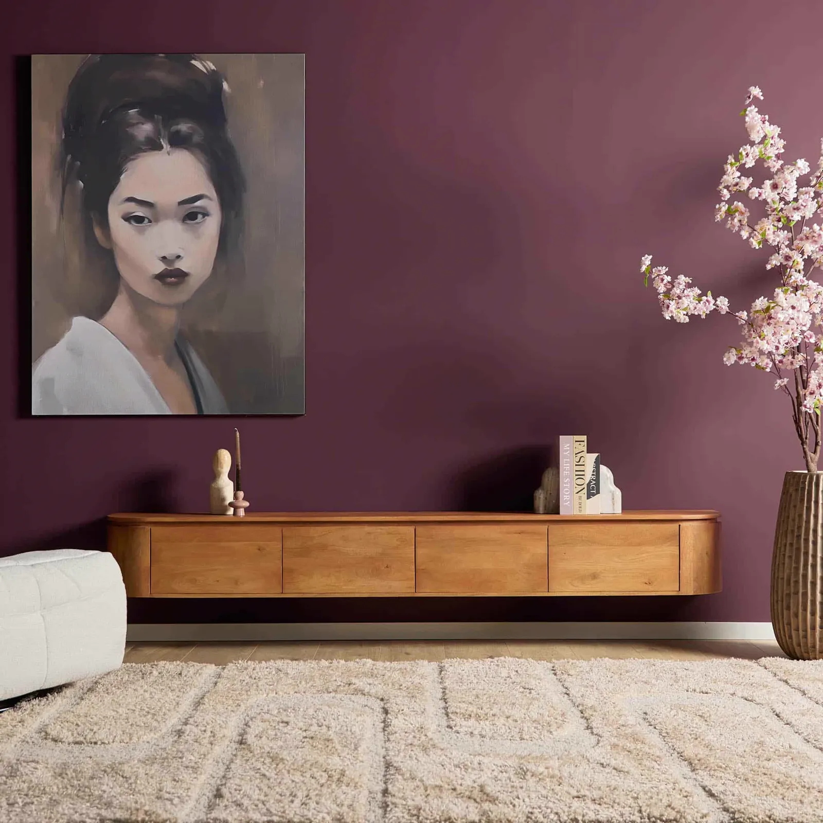 TV unit Excellent Natural | 240 cm - Starfurn