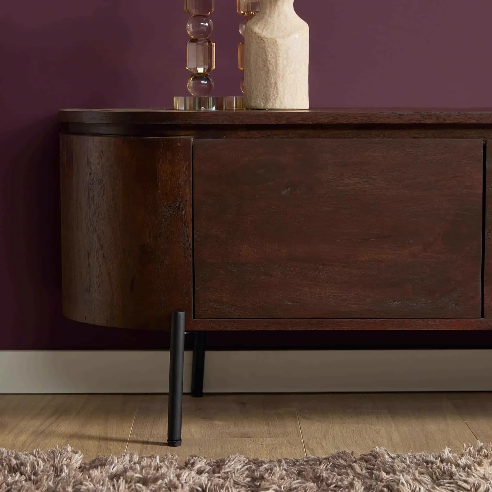 TV Unit Excellent Brown | 160 cm - Starfurn