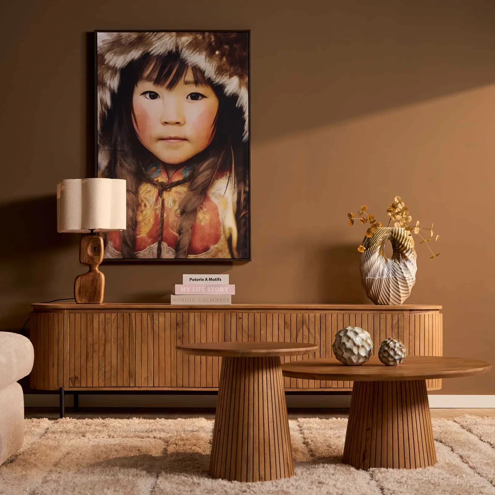 Coffee Table | Solana | 50 cm | Natural - Starfurn