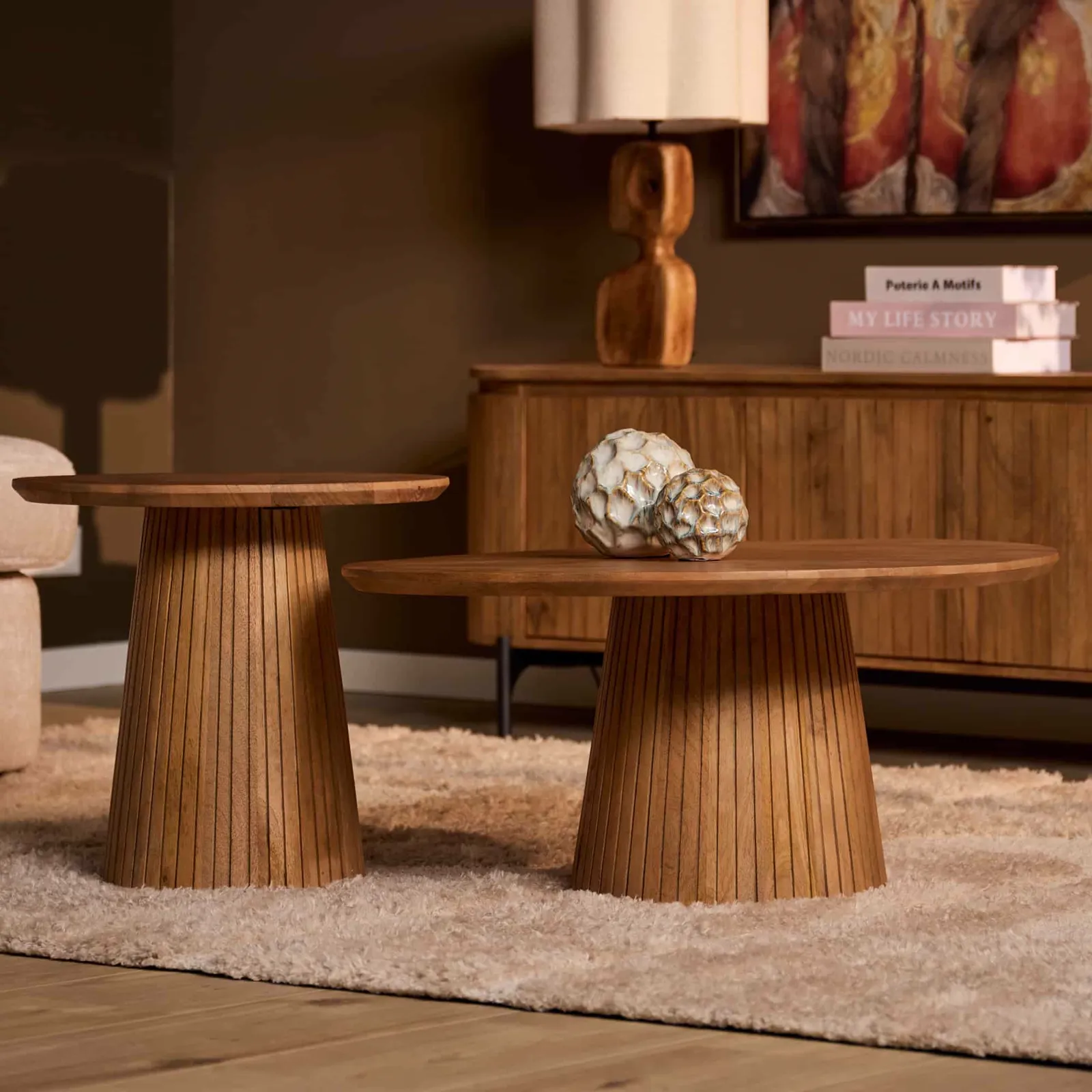 Coffee Table | Solana | 50 cm | Natural - Starfurn