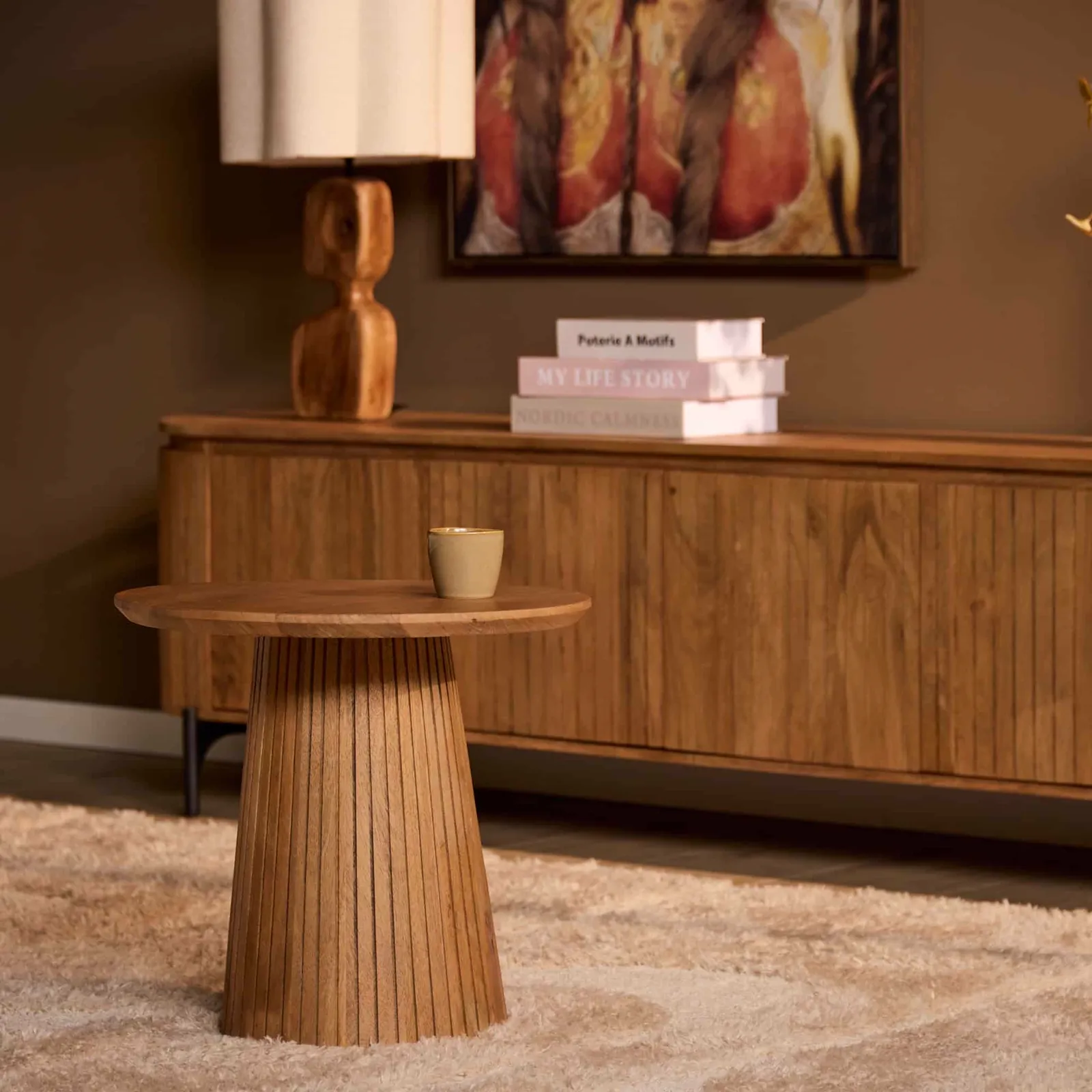 Coffee Table | Solana | 50 cm | Natural - Starfurn