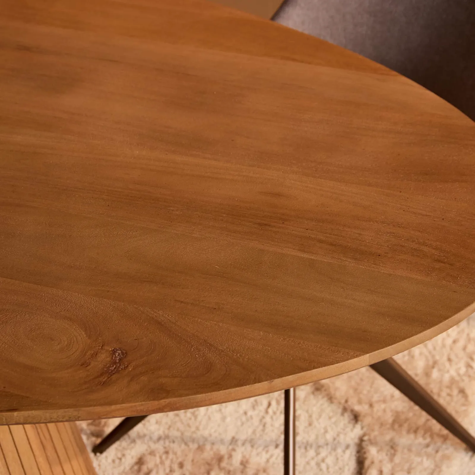 Solana Dining Table | 210 cm | Natural | Oval - Starfurn